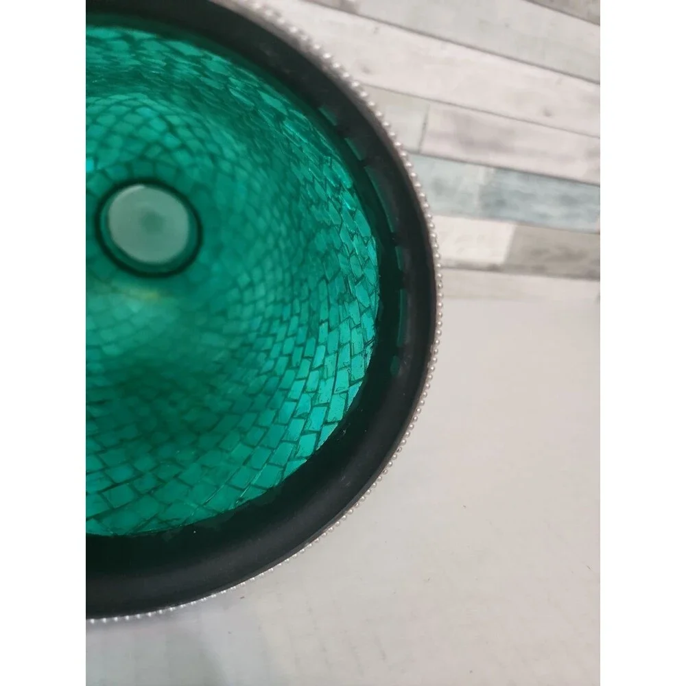 Mosaic Hurricane Vase / Candle Holder